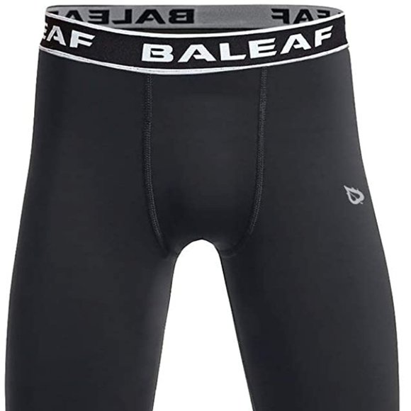 Baleaf Other - Boys Compression Tights Fleece Lined Leggings